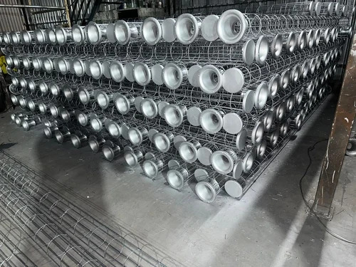 Gi Cages With Venturi For Bag Filter - Color: Silver