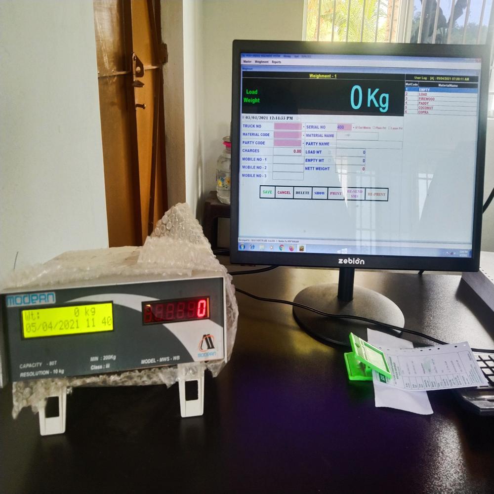 Digital Weighing Indicator - Color: Multicolor