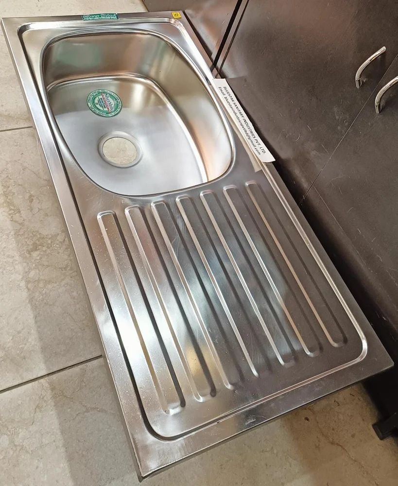 Double Bowl With Single Drain Board M-93 94 97 98