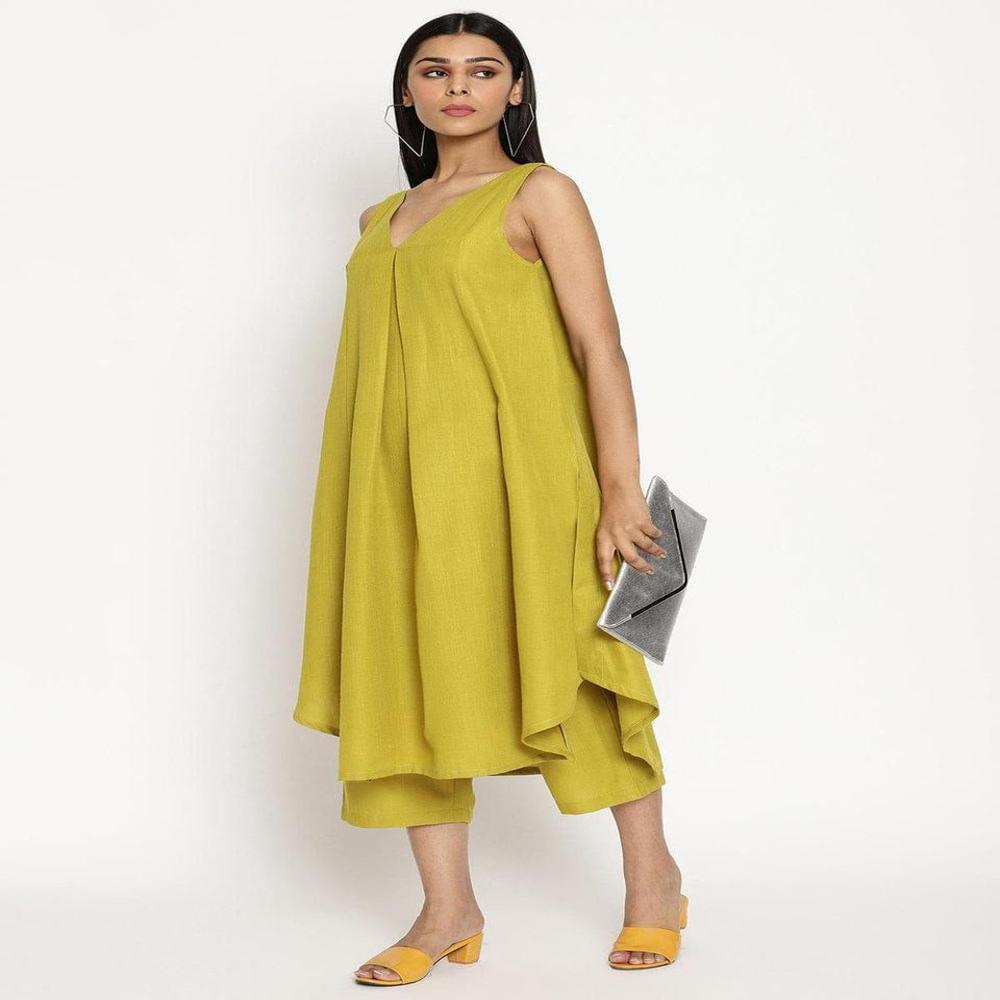 Women Co Ord Set - Color: Blue