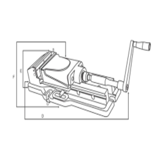Hydraulic Vice - Application: Secure Clamping Of Workpieces During Milling