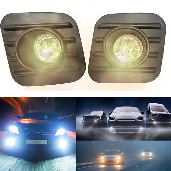 K D Halogen Fog Lamp Set For Maruti Alto With Bulb (PAIR) 2000-2012