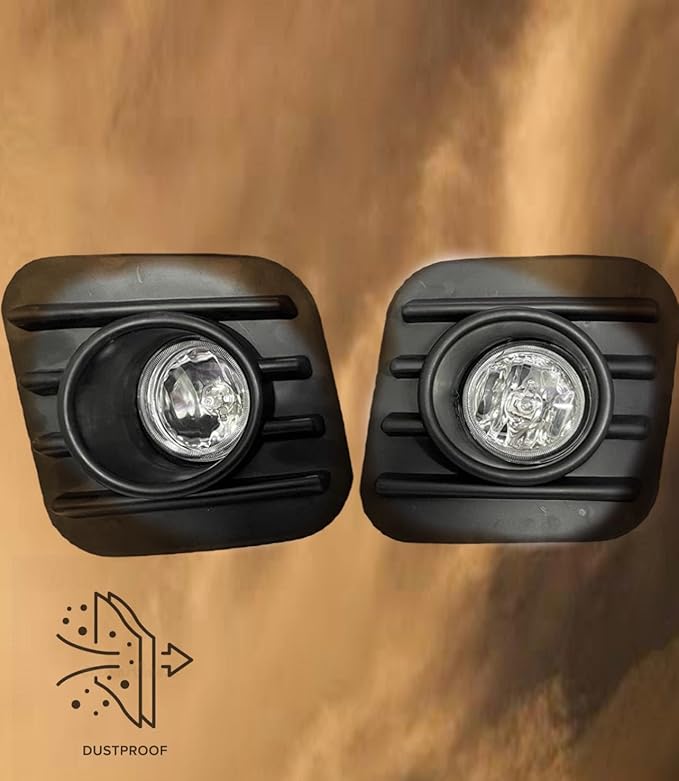 K D Halogen Fog Lamp Set For Maruti Alto With Bulb (PAIR) 2000-2012