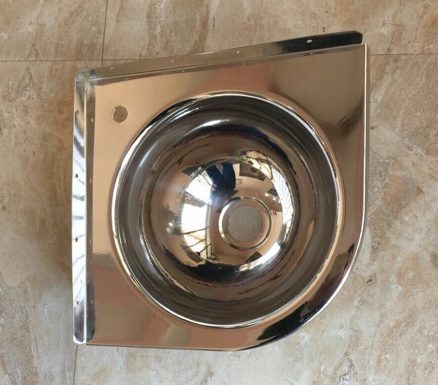 Stainless Steel Rectangular Wash Basin - Feature: Polished