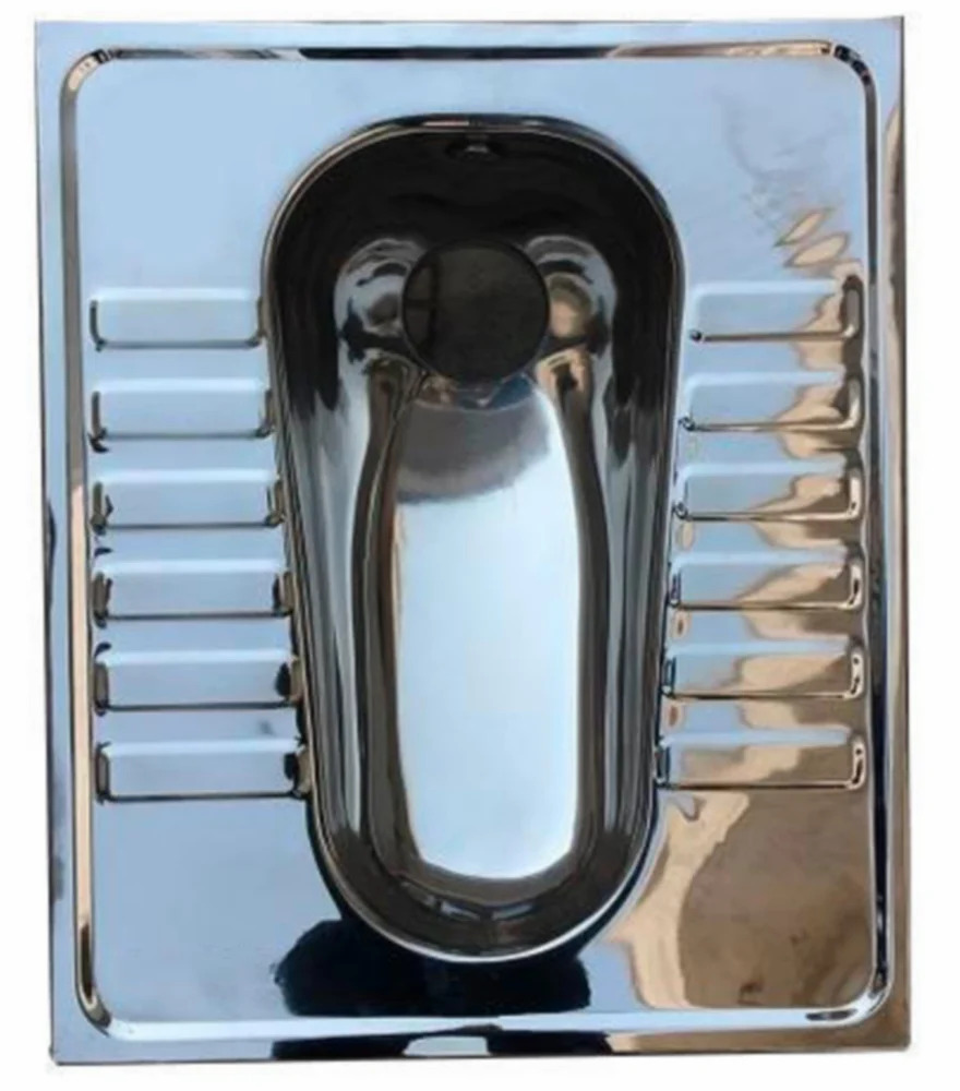 SS Lavatory Pan without Flush Type