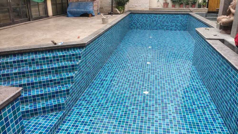 PT48-806 Porcelain Mosaic Swimming Pool Tiles