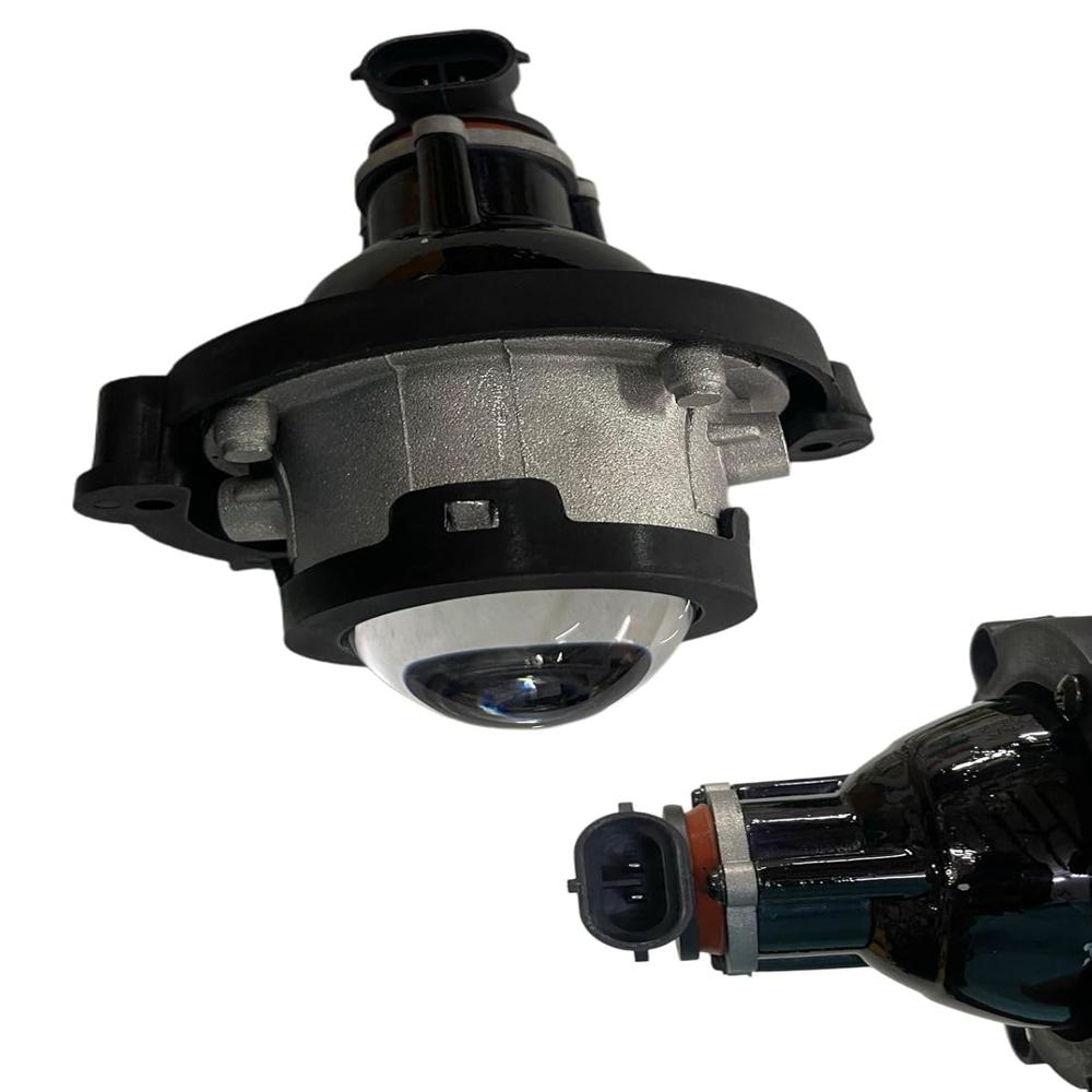 K D Projector Fog Lamp Set for Maruti Dzire 2024-Onwards Pair (WHITE HALOGEN BULB)