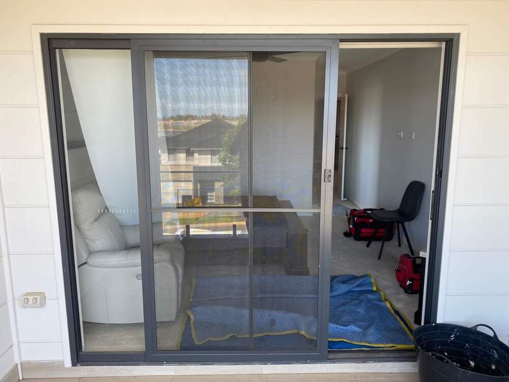 Upvc Mesh Door - Application: Interior