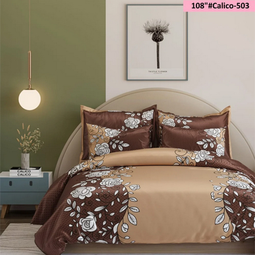 108 Calico 503 Bedsheet - Color: Multicolor