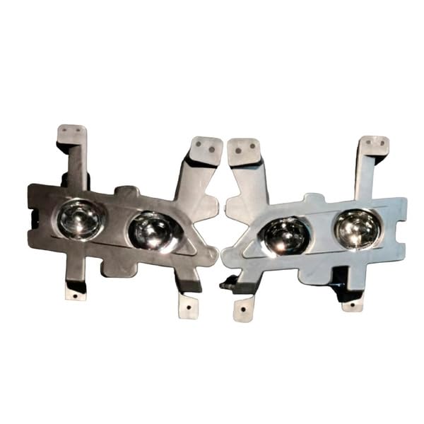 K D PROJECTOR Fog Lamp Set for Mahindra XUV 700, Pair, 2021-Onwards (WHITE HALOGEN BULB)