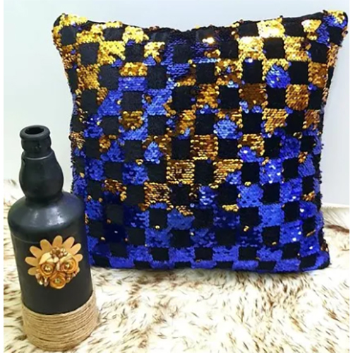 Cushion Cover Set Of 5 - Color: Multicolor