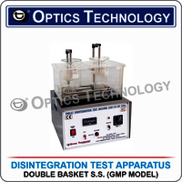 Disintegration Test Apparatus (double Basket) - Application: Pharmaceutical Industry