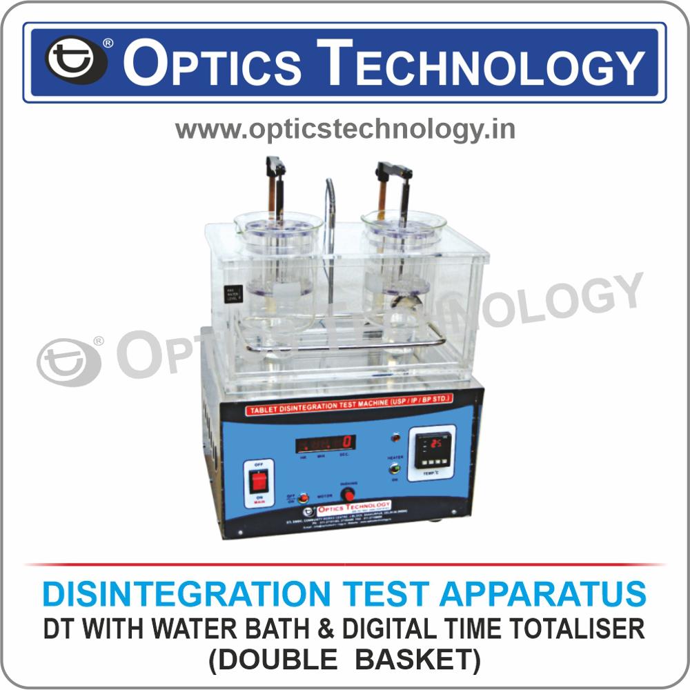 DISINTEGRATION TEST APPARATUS (DOUBLE BASKET)