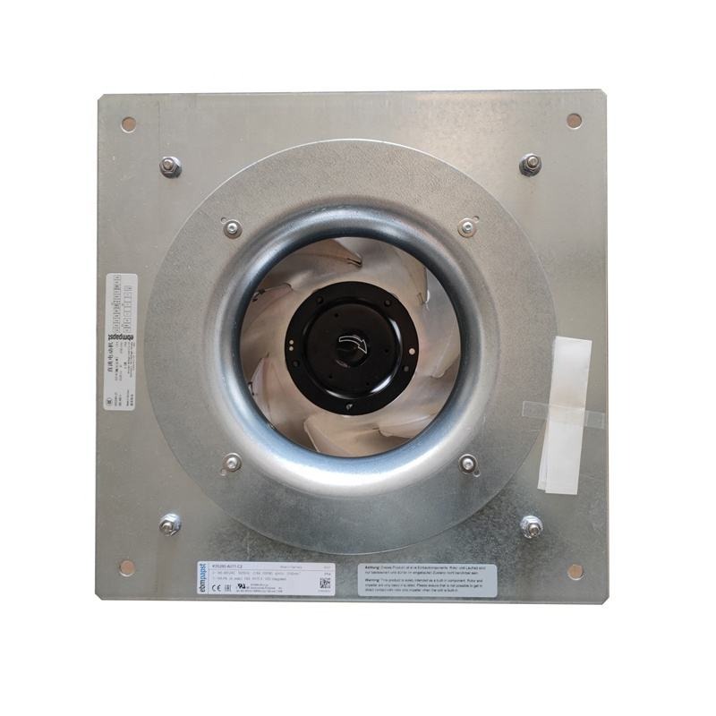 ebmpapst K3G280-PS10-J2 400V AC 280mm 1050W 3400RPM Ventilation Siemens Inverter Centrifugal Cooling Fan K3G280-PS10-J5