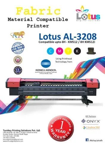 Lotus Fabric Printer AL-3208