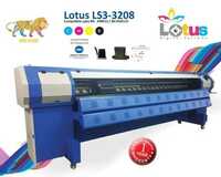 Lotus Semi-Automatic High Resolution Solvent Printing Machine Using KM-512