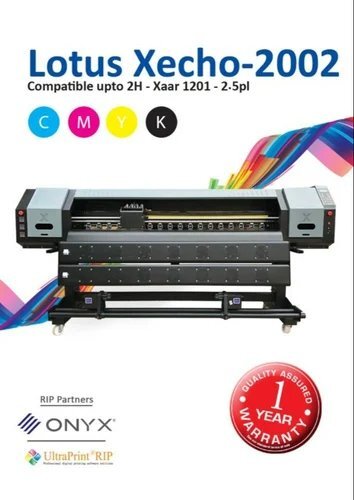 Lotus Xecho-2002 Using Eco Solvent Printing Machine