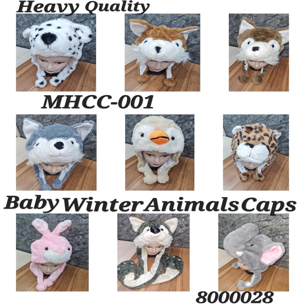 KIDS ANIMALS CAPS 