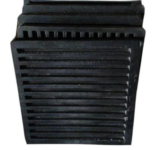 Black Anti Vibration Rubber Pad - Application: Industrial