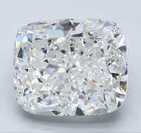 1 Carat White Cushion Cut Diamonds