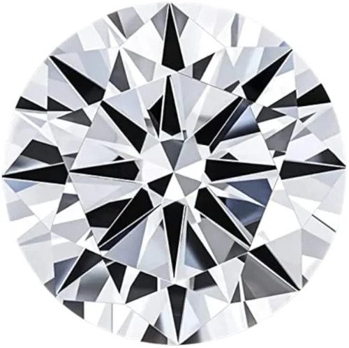 White Natural Solitaire Diamond - Diamond Cut: Fair
