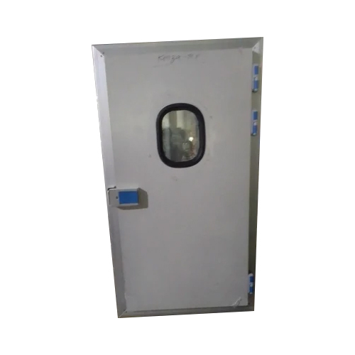 Aluminium Cold Storage Room Door - Color: Steel