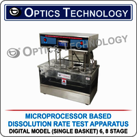 Microprocessor Dissolution Rate Test Apparatus - Application: Pharmaceutical Industry