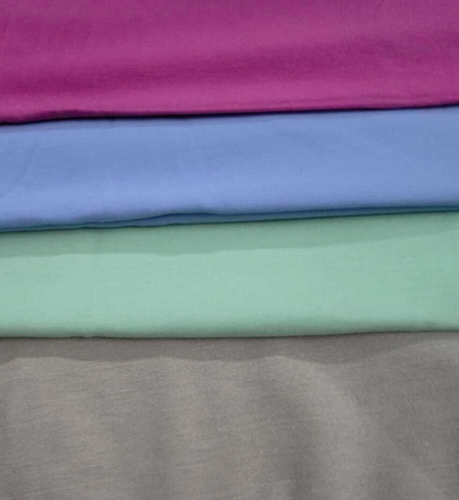 Cotton Viscose Spandex Fabric - Attributes: Washable