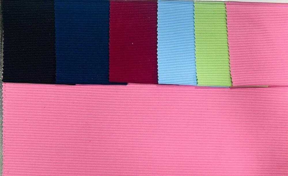 Wako Rib Lycra Fabric - Attributes: Washable