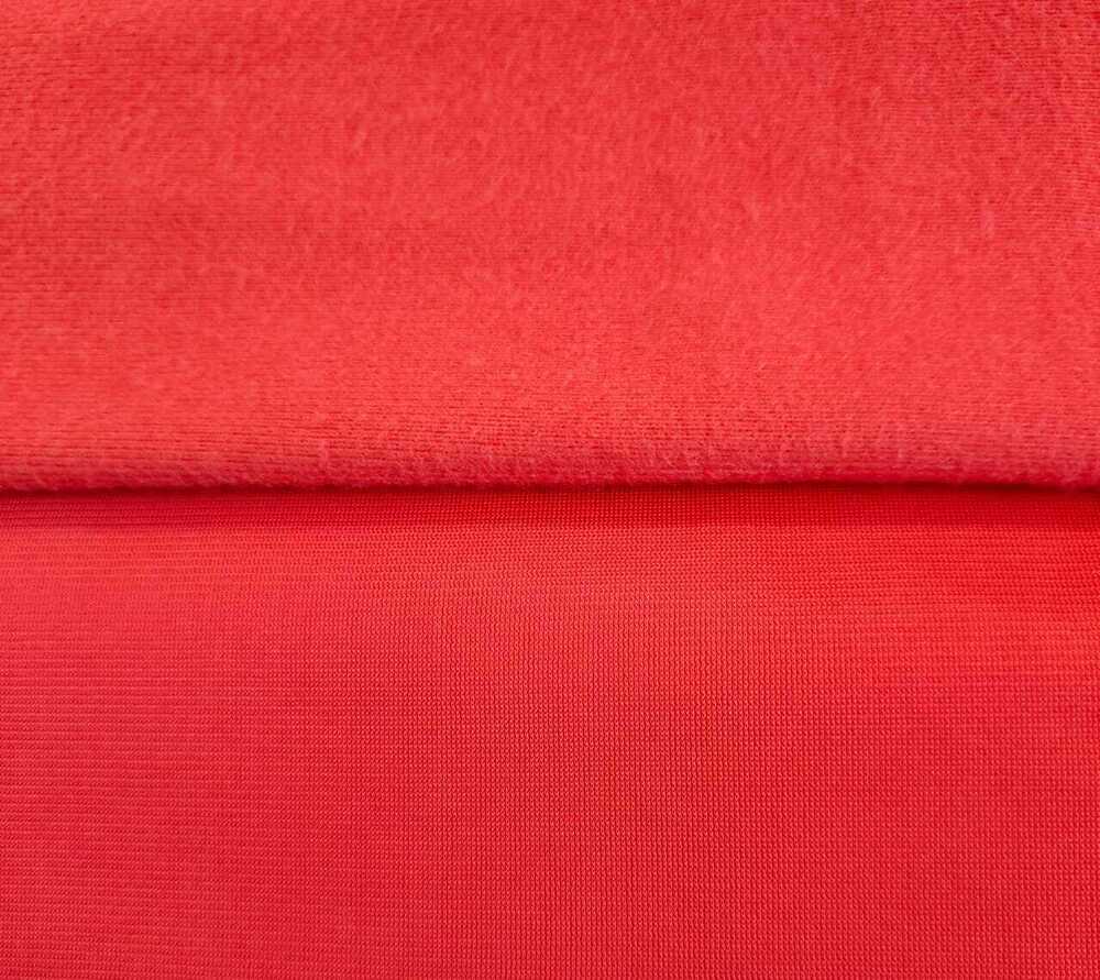 Warp Knit Tricot Brushed Fabric - Attributes: Washable