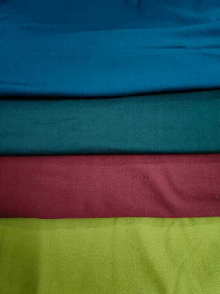 Cotton Poly Plated Looper Spandex Fabric - Color: Multicolor
