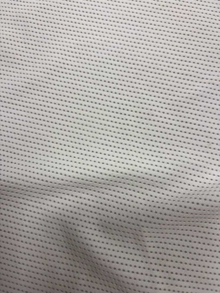 Poly Sinker Lycra Mesh Garment Fabric - Color: Gray