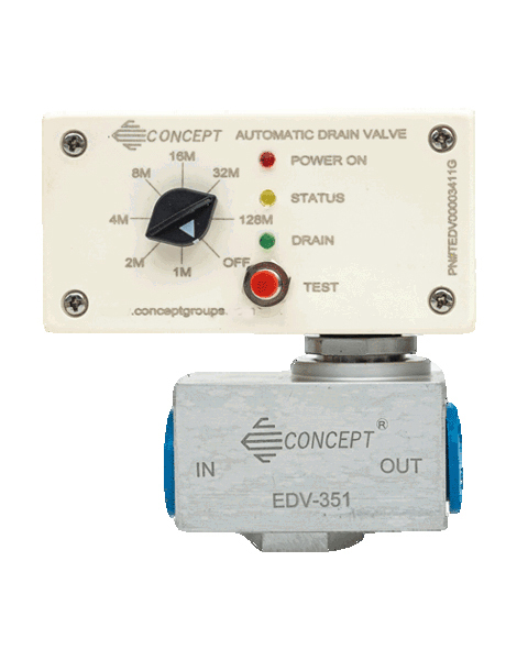 Edv-251-351 Automatic Drain Valve - Color: Customized
