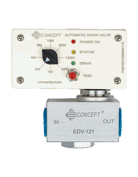 Edv-121 Automatic Drain Valve - Color: Customized