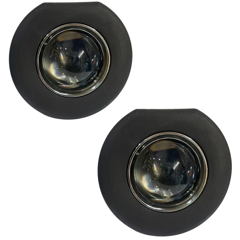K D PROJECTOR Fog Lamp Set for Mahindra Bolero, 2016-2020 Model Pair (WHITE HALOGEN BULB)