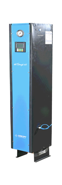 100 Cfm Desiccant Air Dryer - Dimension (L*w*h): 700mm (H) X 400mm (W) X 600mm (D) Millimeter (Mm)
