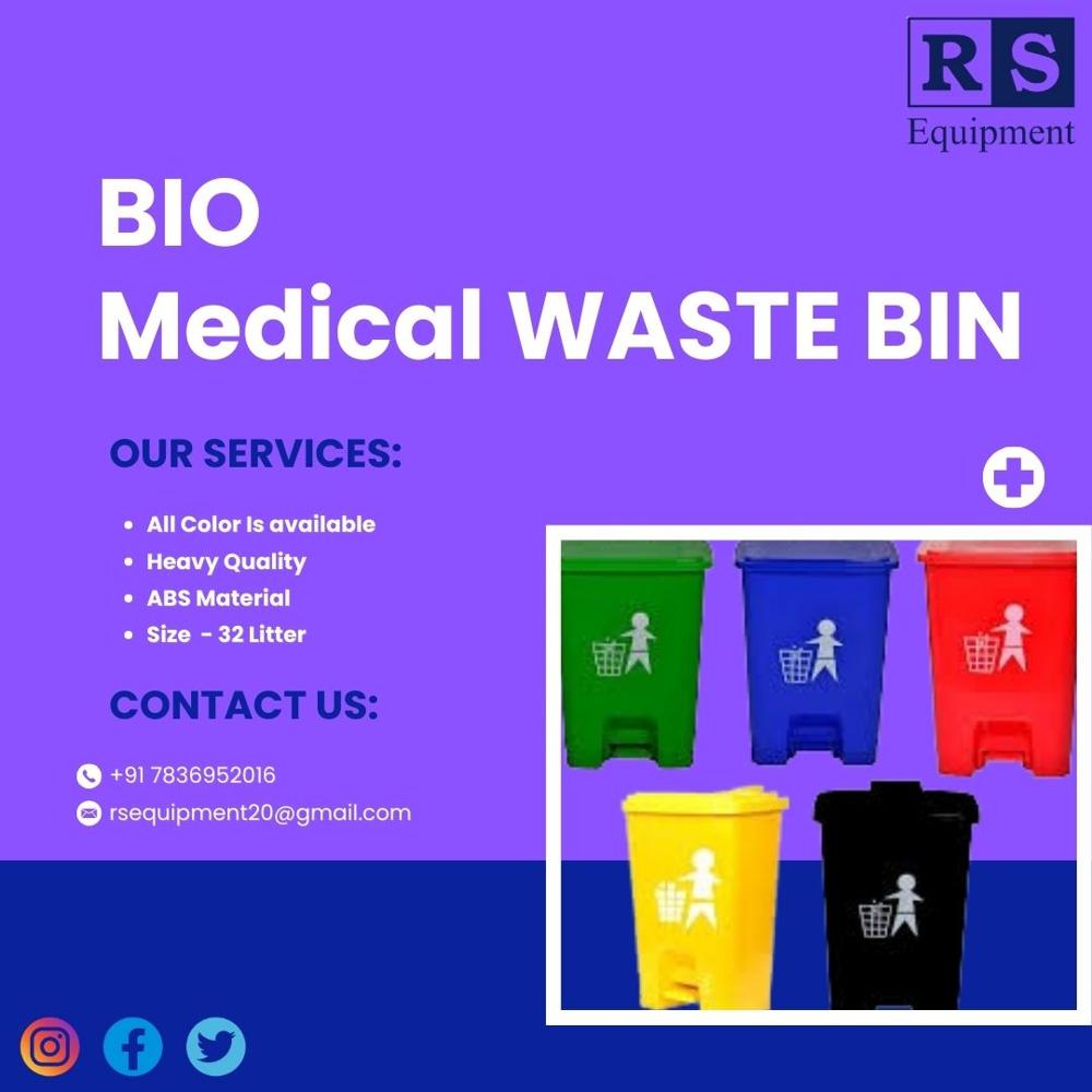 Bio Medical Waste Bin 32Ltr