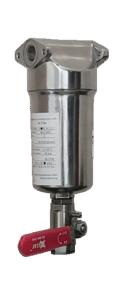 441 Cfm Moisture Separator - Material: Stainless Steel