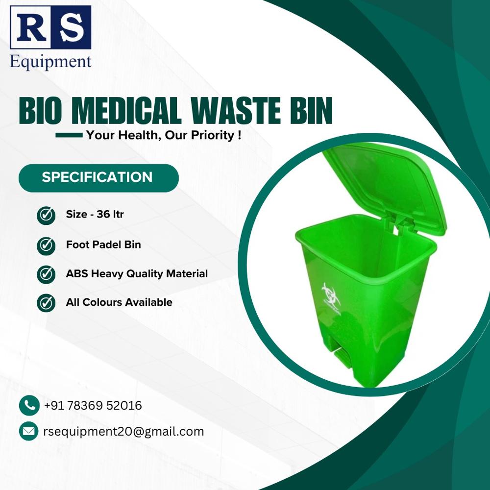 Bio Medical waste Bin 36 litter 