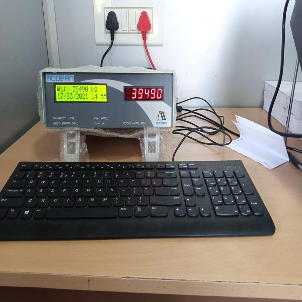 Analog Weighbridge Indicator - Material: Ms