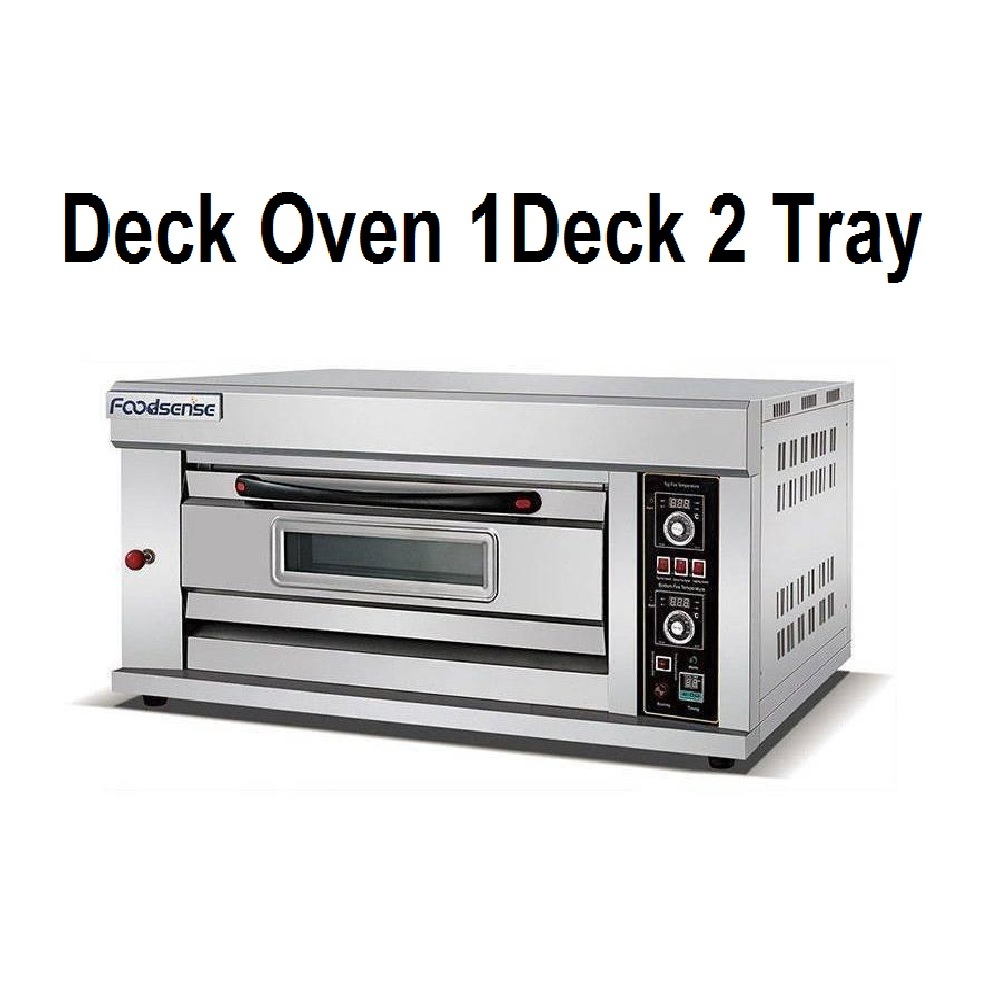 HEO-12 Single Deck Pizza Oven 2 tray