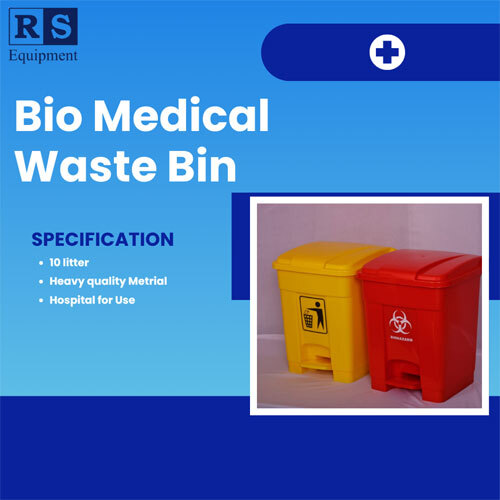 Bio Medical Waste Bin 10-Ltr