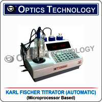 Karl Fischer Titrator (automatic) - Application: Food / Pharma / Dairy Industry