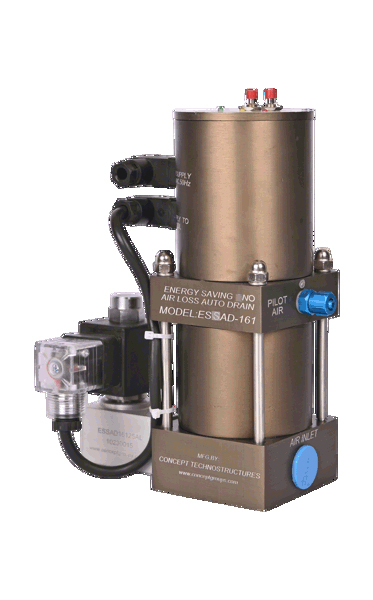 ESSAD-161 Zero Air Loss Drain Valve