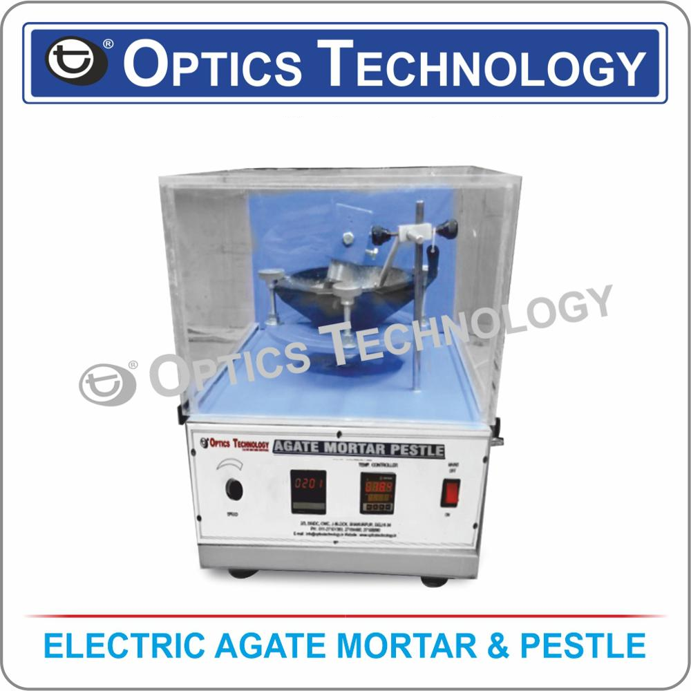 Electric Agate Mortar & Pestle - Application: Testing Lab