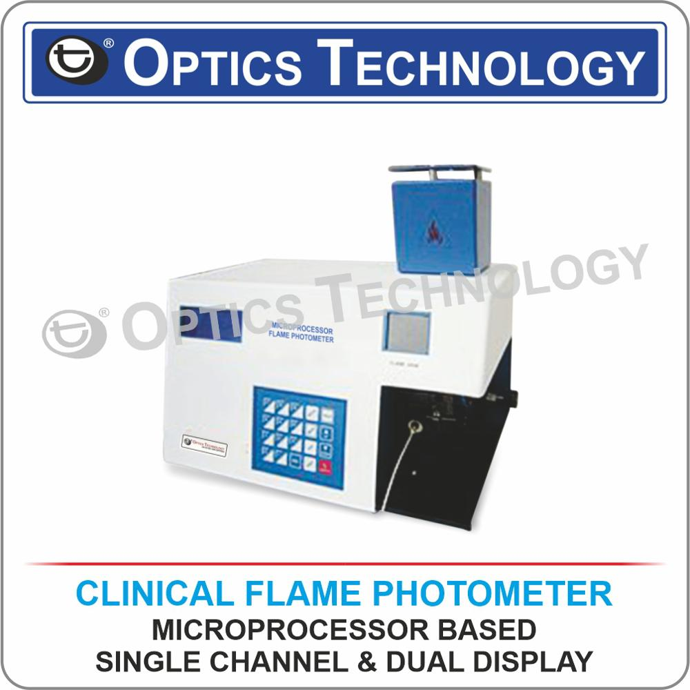 Clinical Flame Photometer - Product Type: (Microprocessor Based Single Channel & Dual Display)
