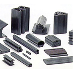 Black Extruded Rubber Profiles