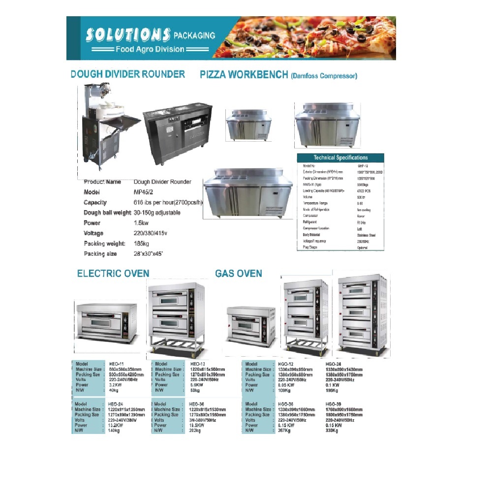 HEO-12 Single Deck Pizza Oven 2 tray