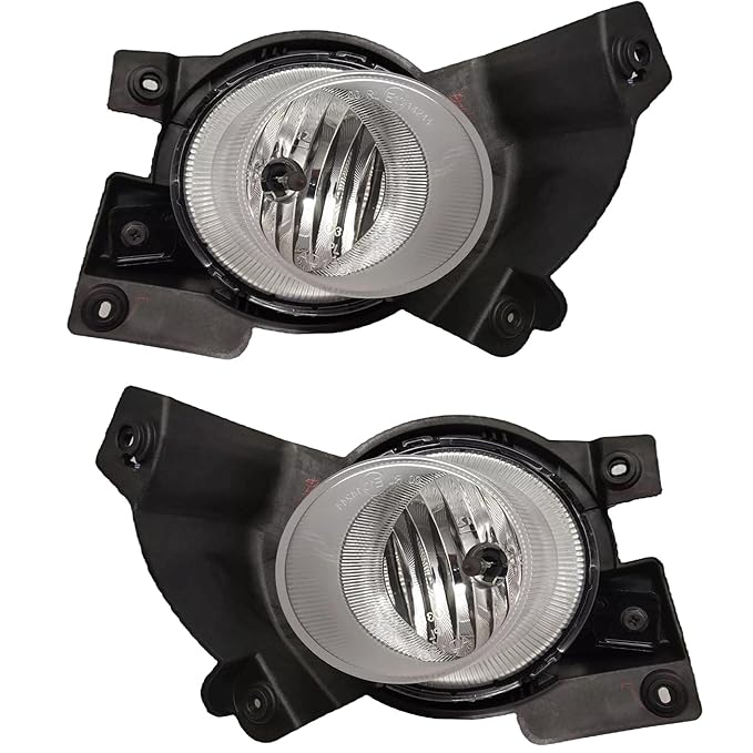 K D Halogen Fog Lamp Set For Hyundai Xcent / I10 Grand (Pair) With Bulb 2013-2016