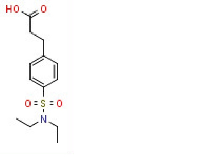 3-[4-(Diethylsulfamoyl)phenyl]propanoic acid